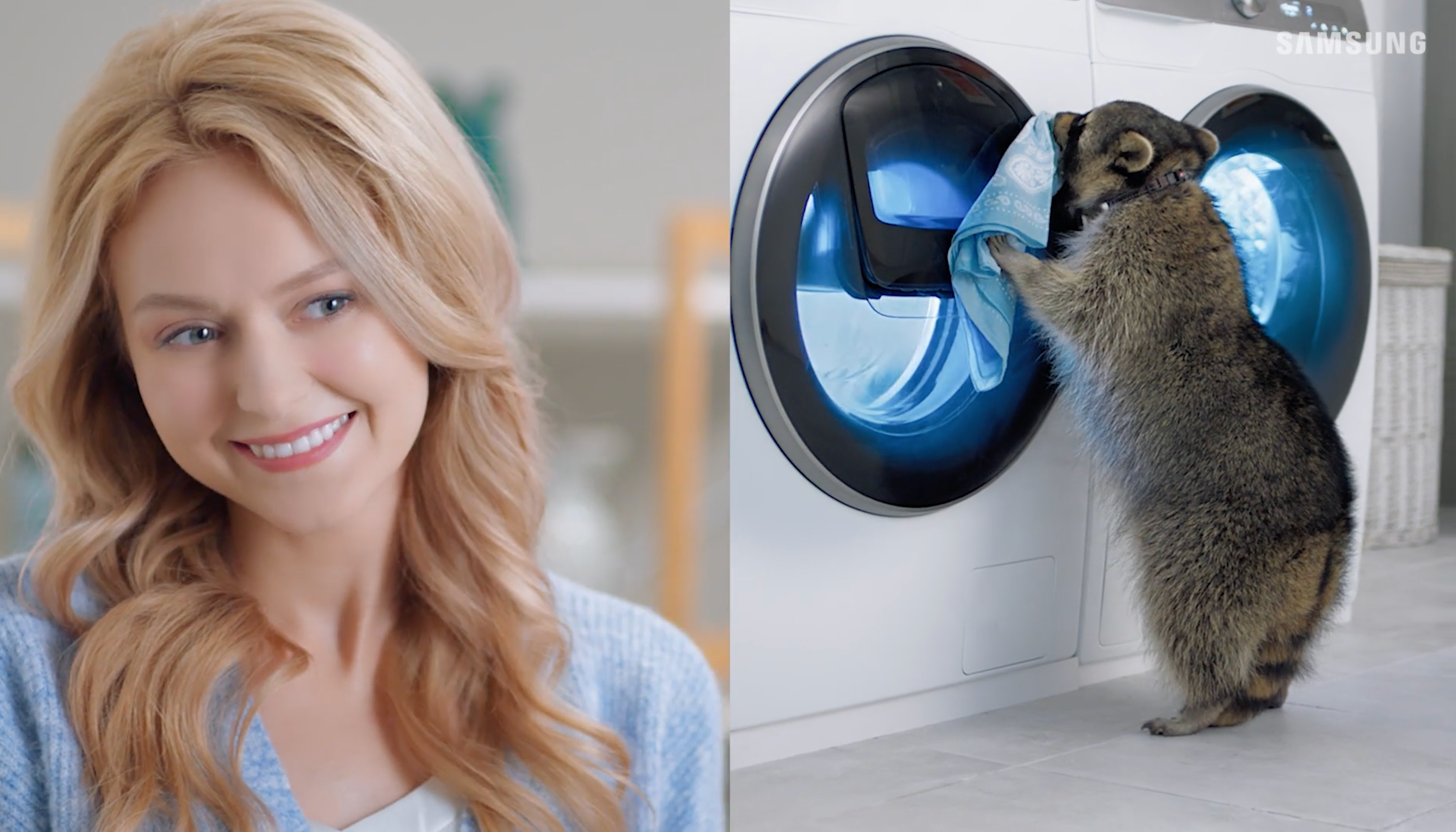 The Commercial for Samsung (Raccoon)